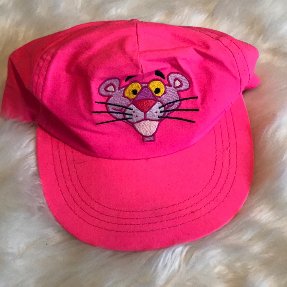 Vintage pink panther baseball hat